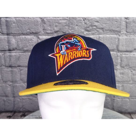 Mitchell & Ness Golden State Warriors Dynasty Fitted Cap Size 7 1/8 NBA Hat NWT - Picture 1 of 9